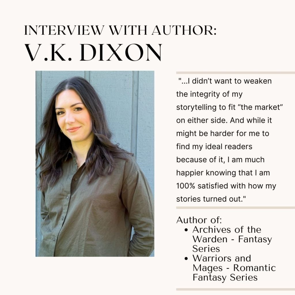 Interview with the Author: V.K.&nbsp;Dixon